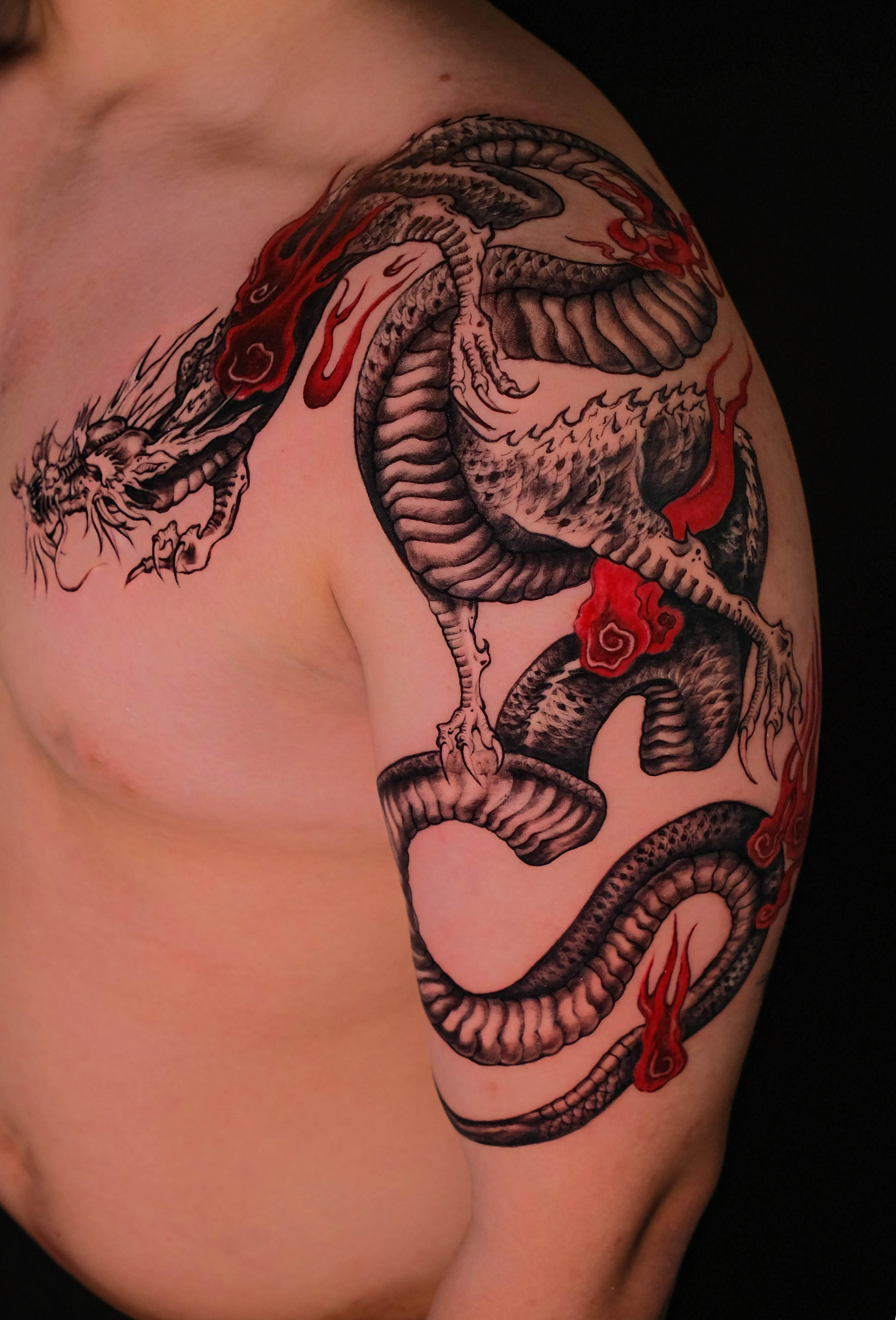 Intricate tattoo design